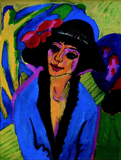 Portrait of Gerda Ernst Ludwig Kirchner